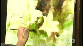 Lilies, Tulips and Stock, an Oil Painting by Daniel Keys