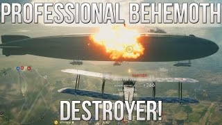 Professional Behemoth Destroyer! - PS4 Battlefield 1 Road to Max Rank Ep. 120! (PS4 BF1 Behemoths)