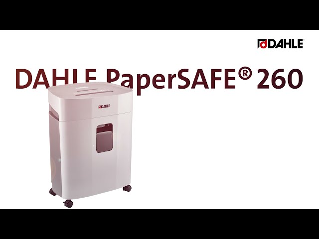 Video Teaser für Dahle Aktenvernichter Papersafe 260 | www.dahle-office.com