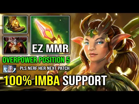 REASON Why Enchantress is the Most OP Support | WTF Position 5 Carry Annoying Slow DPS Dota 2