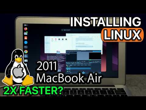Linux on Old Macbooks is INSANE!