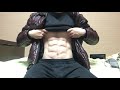 【割れた腹筋】30代の腹筋㉖【筋トレ】30年11月15日【six pack】