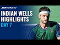Tsitsipas and de Minaur Clash; Medvedev Takes on Dimitrov | Indian Wells 2021 Day 7 Highlights