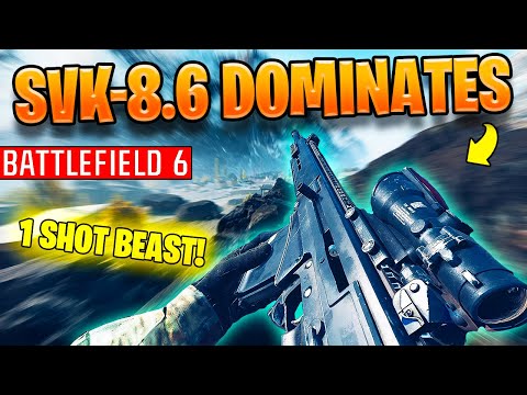 You MUST Try This SVK-8.6 Loadout in BF6 Beta – DOMINATE with One-Shot Kills!