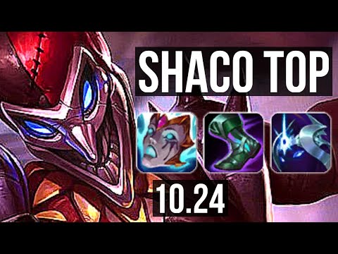 SHACO vs YONE (TOP) | 800+ games, 1.1M mastery, 6/2/4 | BR Diamond | v10.24