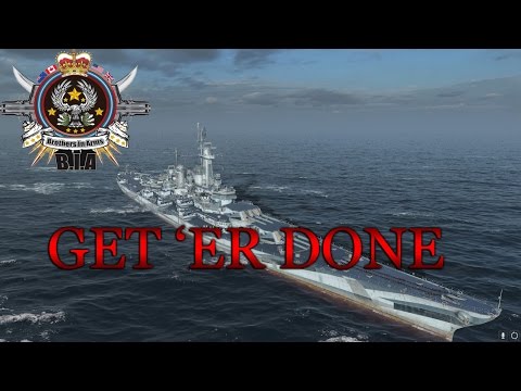 World of Warships-Montana Gets it done