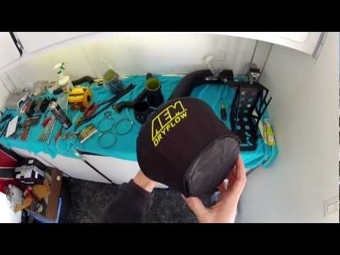 Hybrid Racing 3.5'' CAI - AEM Pre Filter Hydrosheild Fitment
