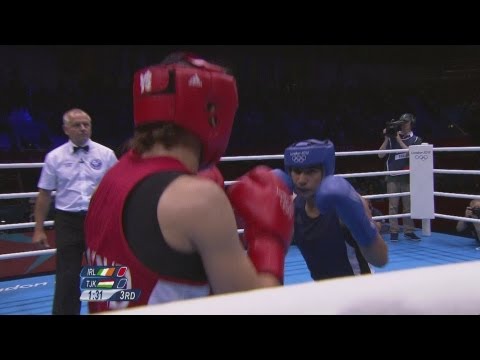 Boxing Women's Light (60kg) Semifinals - Ireland v Tajikistan Full Replay - London 2012 Olympics