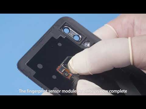 Nova 3 Paris Disassembly Video Tutorial 5 Rear Camera, Fingerprint Module, and Side Buttons and FPC