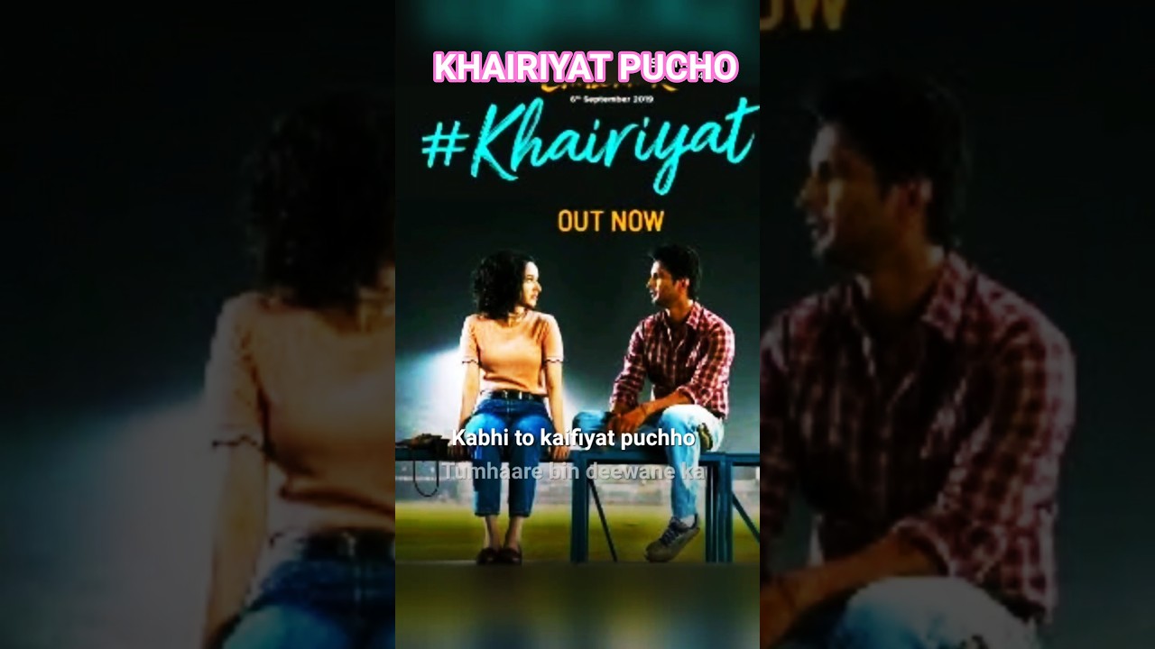 Khairiyat Pucho | Chhichhore | Sushant, Shraddha | Pritam, Amitabh B | Arijit Singh | cover by Bipin