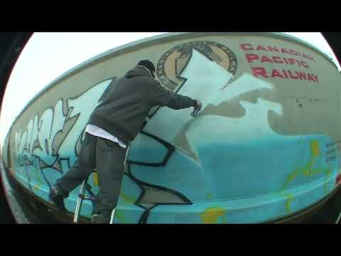 KEEP6 - Train Graffiti Video - RAW Audio - Stompdown Killaz