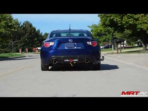 2013-2016 Scion FR-Subaru BRZ MRT Axle-Back Exhaust (91Z151)
