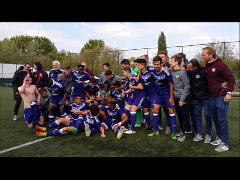 Andonline PO1 U17 RSC Anderlecht Champion of Belgium 2017