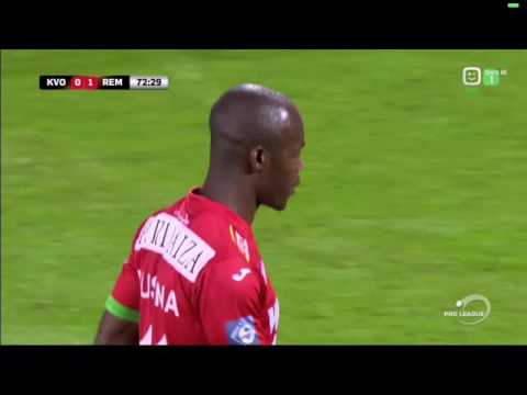 Goal Musona Kv Oostende 1-1 Mouscron-Péruwelz