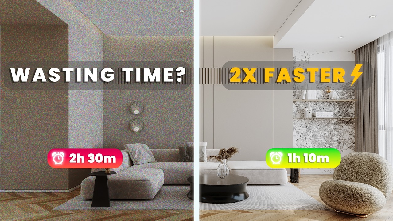 Corona Render 2x Faster 🚀 | 5 Hidden Settings (3ds Max)