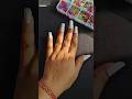 Nail Series Part 3 Fake Nails Making With Waste Material Diy Artwithsimran Nailart Nails