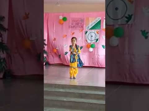 Bhajniks Pari during the dance competition at Saint Mary's Convent School Tanda