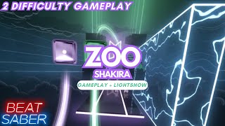 Zoo - Shakira 2 Difficulty Gameplay + Chroma Lightshow