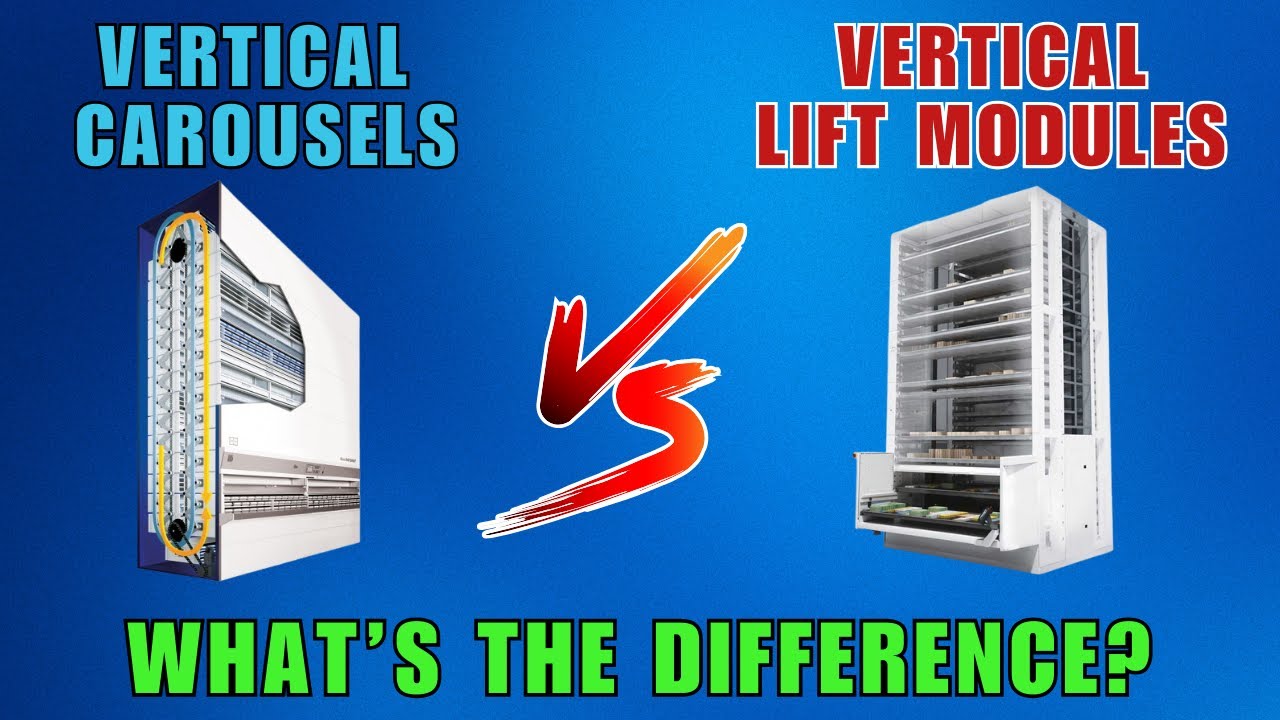 Vertical Carousels vs. Vertical Lift Modules: What's the Difference?