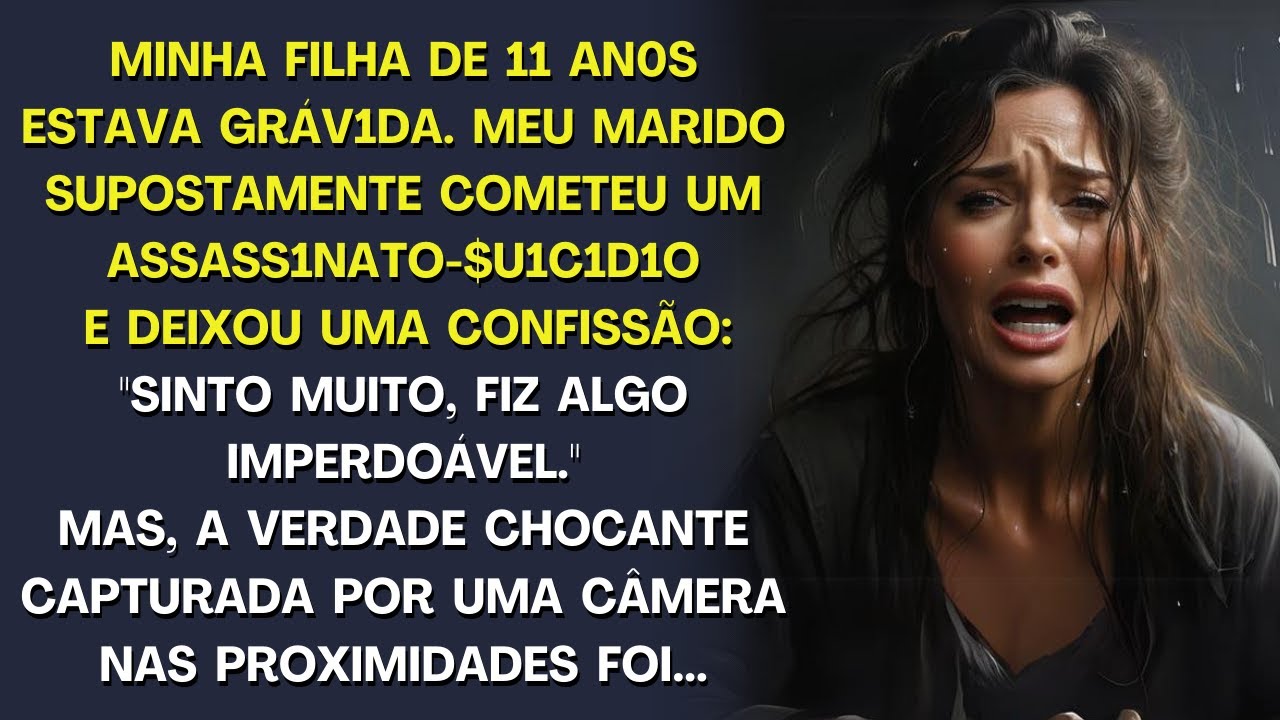 Minha filha está grávida, meu marido cometeu A$$A$$INATO-$U1C1D1O e  deixou confissão, mas a verdade