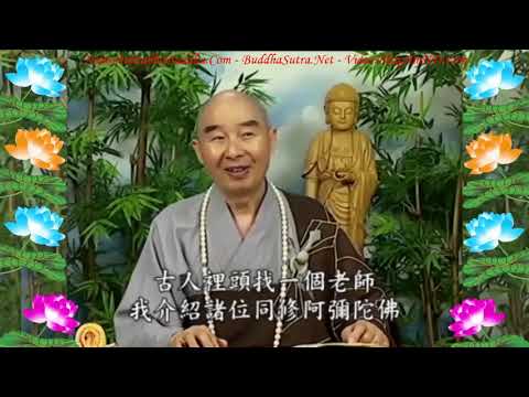 Nghe học pháp, tu tập theo 1 vị thầy, 1 đường lối mới hiệu quả, đỡ lãng phí thời gian HT Tịnh Không