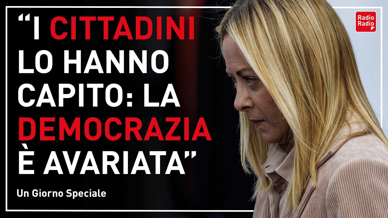 SISTEMA POLITICO AL COLLASSO, "ABBIAMO FATTO IL PERCORSO DEL GAMBERO" | PROF. IANNELLO IN DIRETTA