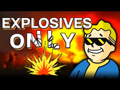 New Vegas Permadeath but I can only use Explosives