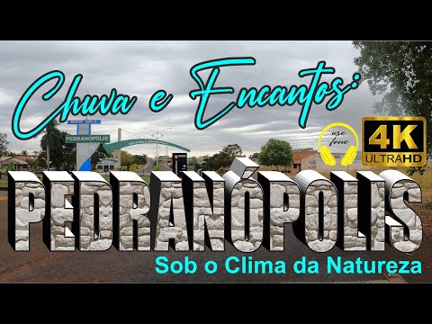 PEDRANÓPOLIS SP     Pedranópolis em um Dia Chuvoso