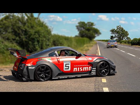 Crazy Modified Cars Leaving Car Show - Unified Show!