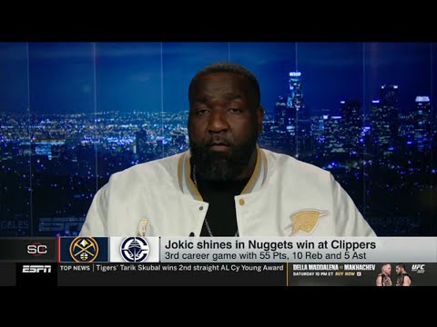 Kendrick Perkins reacts to Nikola Jokic shines 55 Pts & Steph Curry 46 Pts to Nuggets & Warriors win