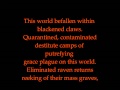 The Raven - The Black Dahlia Murder (lyric video ...