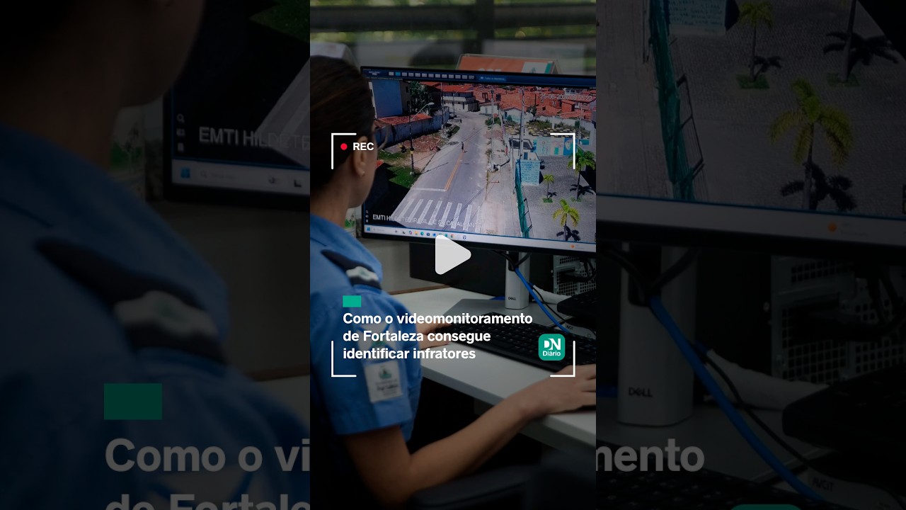 Imagem da notícia Como o videomonitoramento de Fortaleza consegue identificar infratores