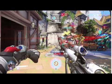 Overwatch: Ana Nanoboost Targetting