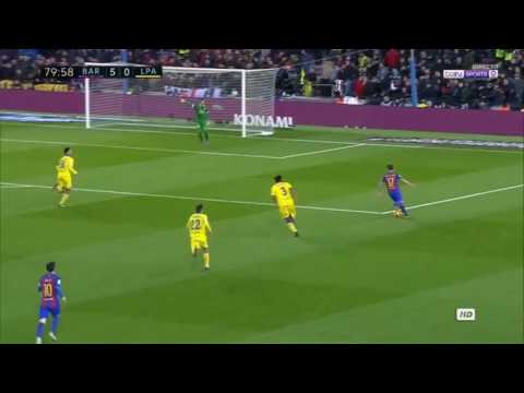 Gol de Aleix vidal , barcelona vs Las palmas