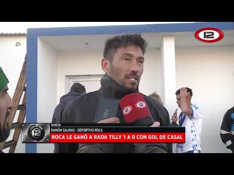 RAWSON | DEPORTIVO ROCA LE GANÓ A RADA TILLY