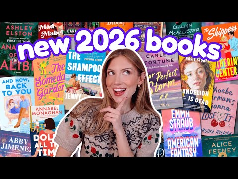 let's talk about new 2026 books! 📚 (40+ anticipated releases)