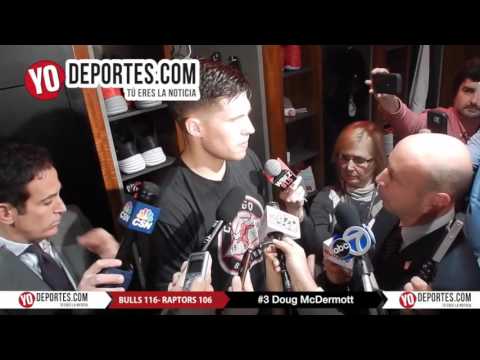 Doug McDermott new carrer high points Chicago Bulls vs Toronto Raptors