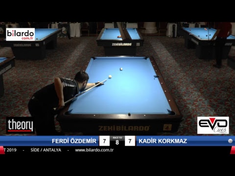 FERDİ ÖZDEMİR & KADİR KORKMAZ Bilardo Maçı - 