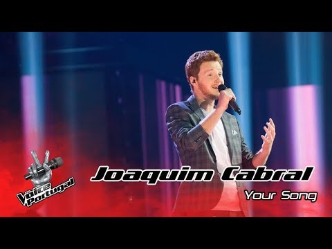 Joaquim Cabral - "Your Song" (Elton John) | Live | The Voice Portugal