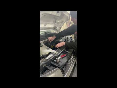 Mass air flow sensor replacement on chevy express