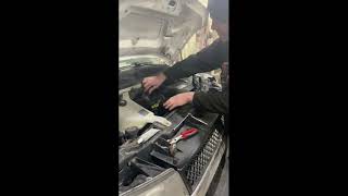 Mass air flow sensor replacement on chevy express