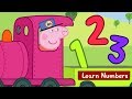 Peppa Pig Learn Numbers With Trains Peppa Pig The Train Driver Learning With Peppa Pig