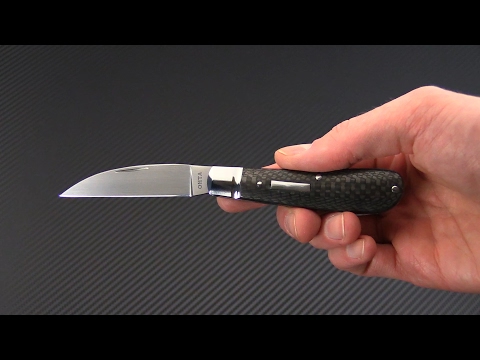 Hiroaki Ohta Custom #120 Sway Back Carbon Fiber Slip Joint Knife