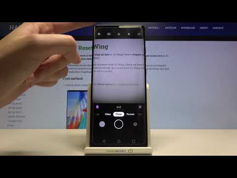 How to Choose Photo Size in LG Wing – Access Photo Settings