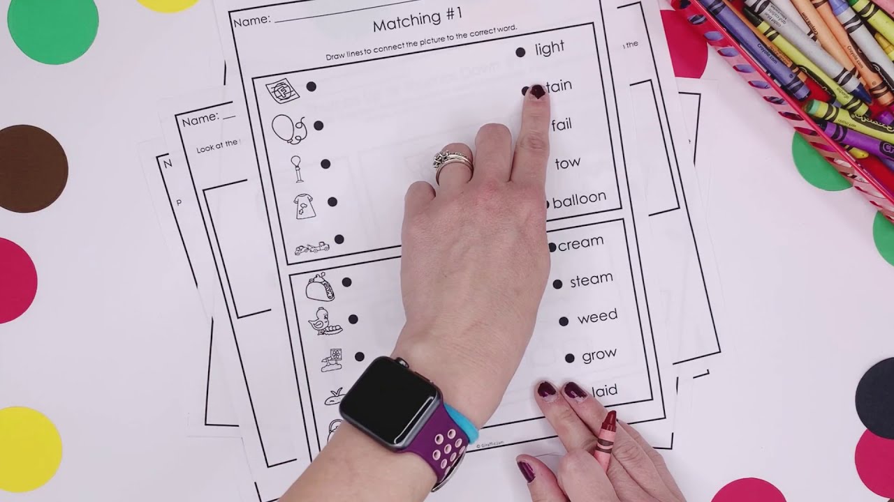 Long Vowel Worksheets | Long Vowel Printables | Phonics Worksheets