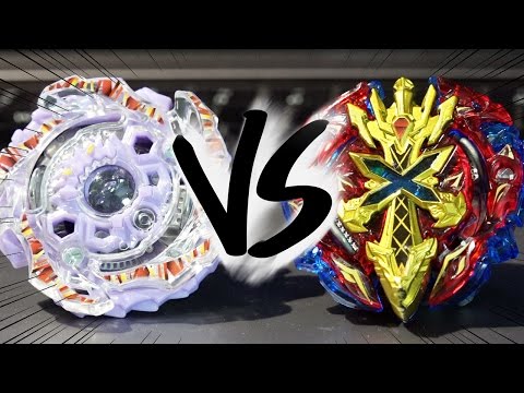 BATTLE: Beast Behemoth .H.H VS Xeno Xcalibur .M.I - Beyblade Burst!