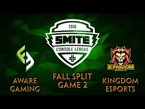 SMITE Console League EU Fall Split Week 5 - Aware Gaming vs. Kingdom Esports (Game 2)