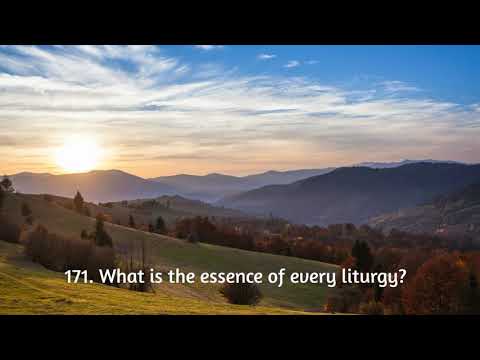 #Saggezza Day 155: Youcat: What is the essence of every liturgy?#