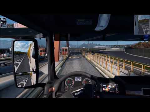 Euro truck simulator 2 MAN TGX Euro6 Pau - Bilbao