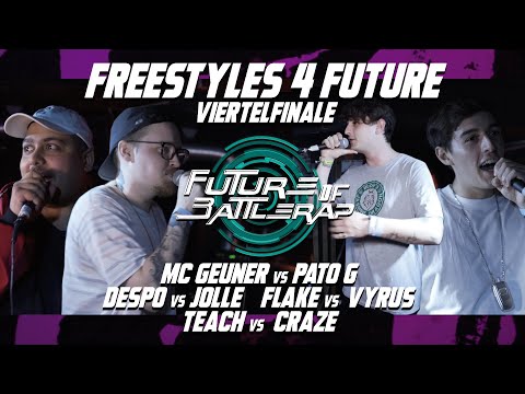 VIERTELFINALE MIT CRAZE, VYRUS, MC GEUNER, FLAKE, JOLLE UVM. | FREESTYLE BATTLES | FOB | 2022